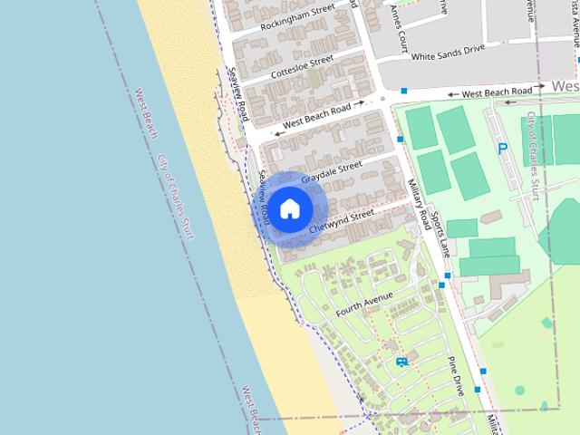 Apartment for rent in West Beach, Adelaide