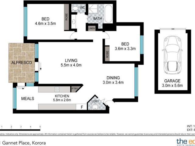 Villa for sale in Korora, New South Wales