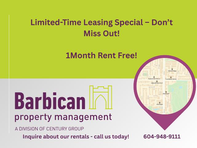 Apartment for rent in Delta, British Columbia