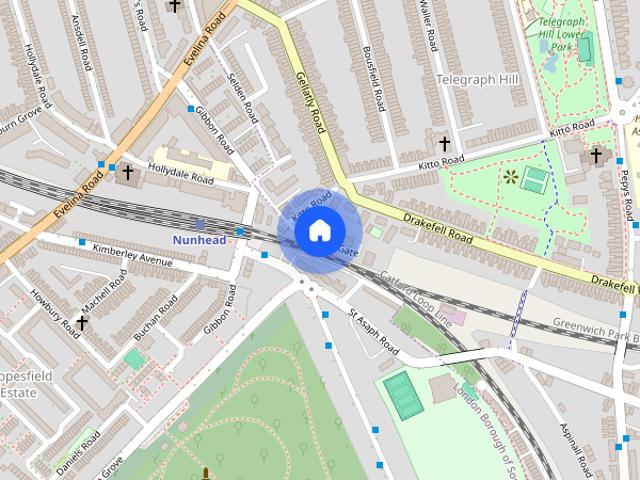 Apartment for rent in London Borough of Lewisham, Cat Hill