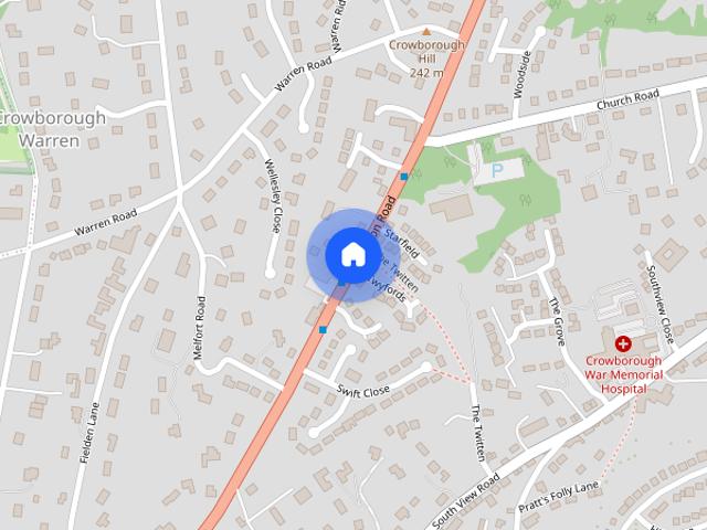 Apartment for rent in Crowborough Warren, Cross In Hand
