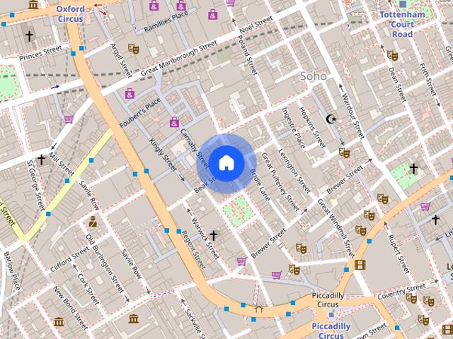 Apartment for rent in Soho, Greater London