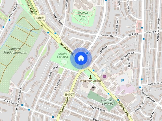 House for rent in Radford, West Midlands