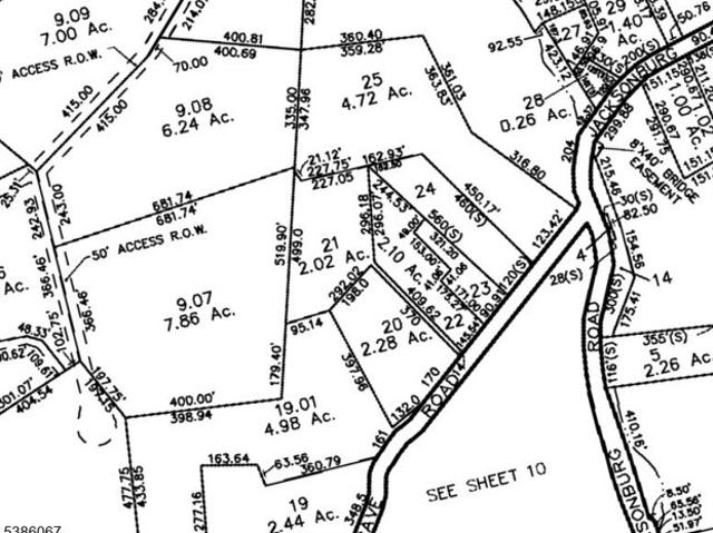 Land for sale in Blairstown, New Jersey