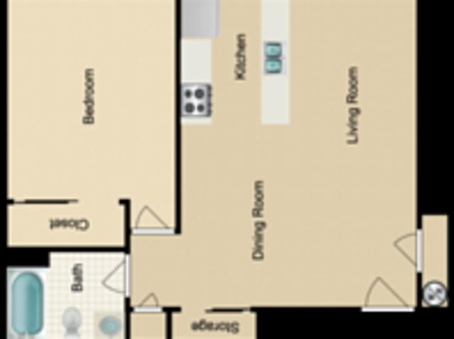 Apartment for rent in Merced, Merced County