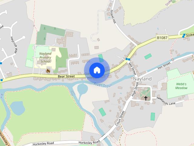 House for rent in Nayland, Babergh