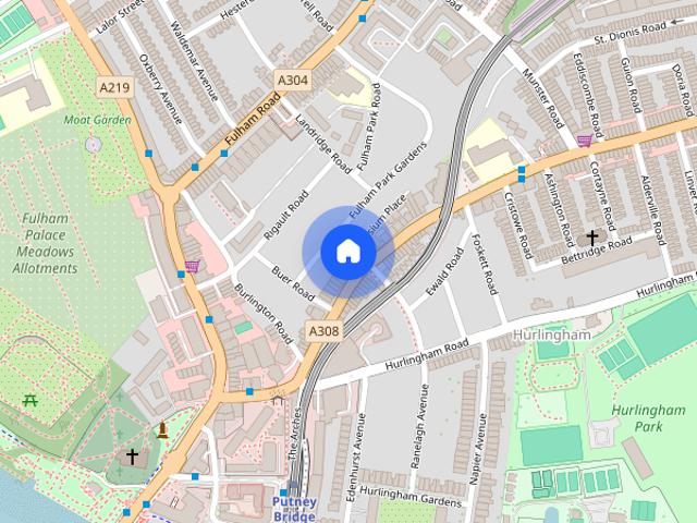 Apartment for rent in Hurlingham, Greater London