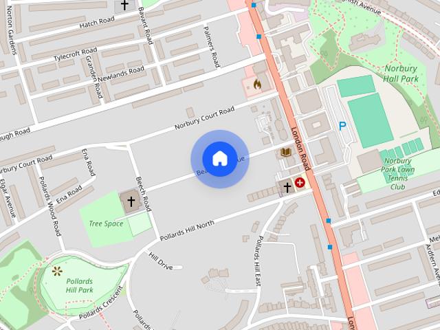 Apartment for rent in London Borough of Croydon, Norbury