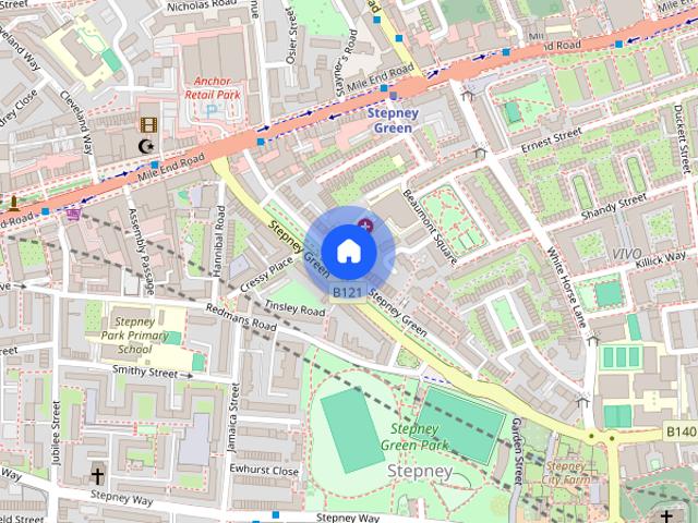 Apartment for rent in London Borough of Tower Hamlets, Greater London