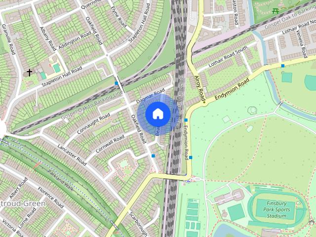 House for rent in Stroud Green, Greater London