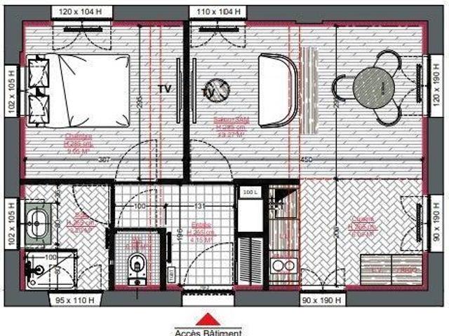 Appartement location à Nanterre, Courbevoie