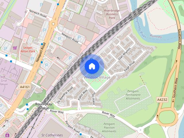 House for rent in Pengam Green, Cardiff