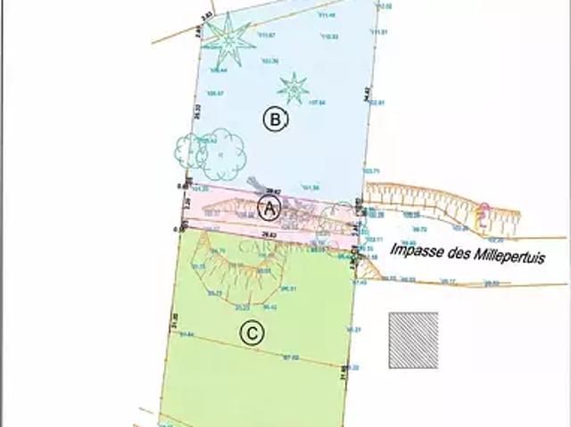 Terrain vente à Le Château Saint-Jean, Beaujeu