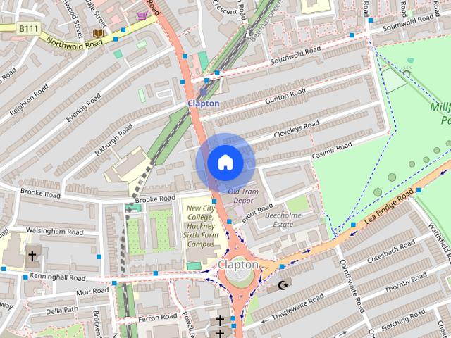 Apartment for rent in Clapton, Lower Clapton