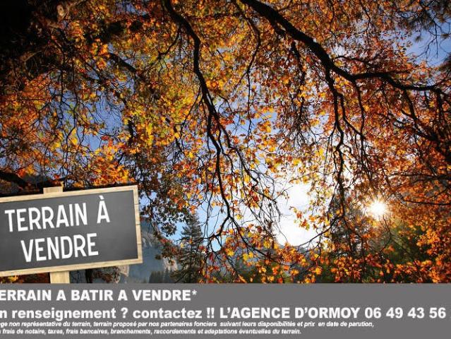Terrain vente à Fontainebleau, Beaumont-du-gâtinais