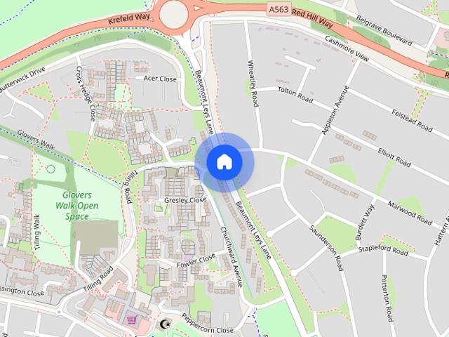 House for rent in Stocking Farm, Leicester
