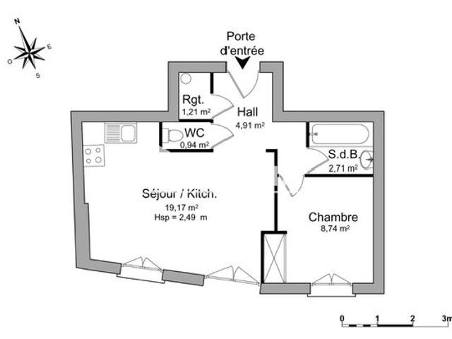 Appartement vente à Auxerre, Beaumont