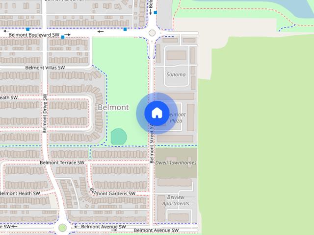 Apartment for rent in Belmont, Calgary