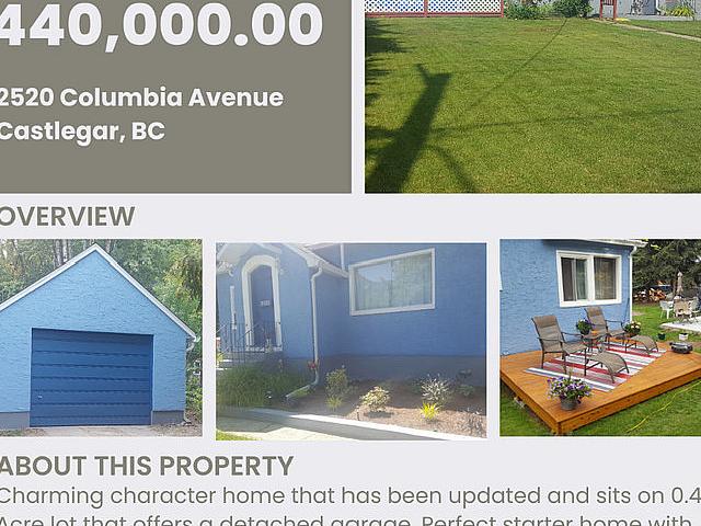 House for sale in Castlegar, British Columbia