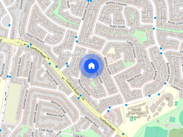 House for rent in Hassall Grove, Sydney