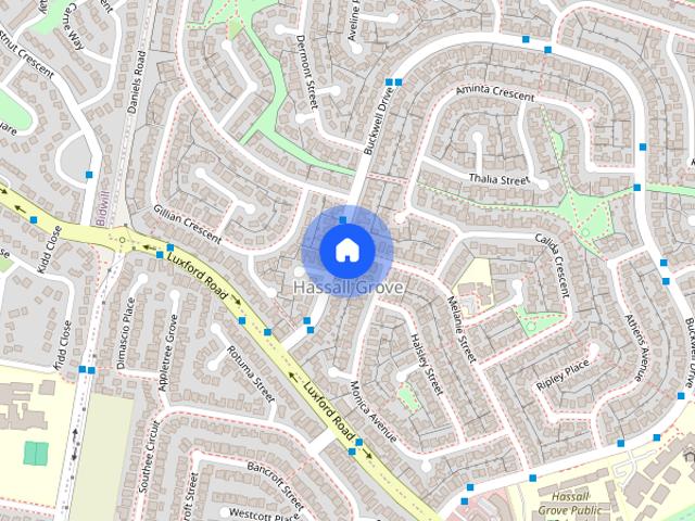 House for rent in Hassall Grove, Sydney