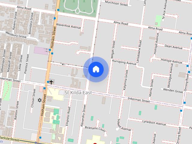 Apartment for rent in St Kilda East, Melbourne