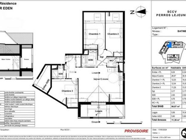 Appartement vente à Lannion, Bretagne