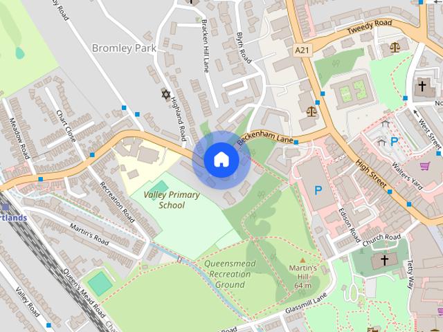 Apartment for rent in Shortlands, Greater London