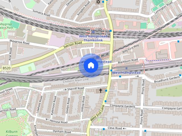Apartment for rent in West Hampstead Square, Greater London