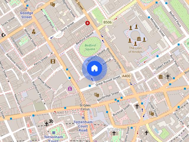 Apartment for rent in Saint Giles, Bloomsbury