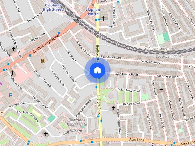 Apartment for rent in London Borough of Lambeth, Greater London