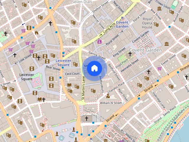 Apartment for rent in Covent Garden, Mayfair