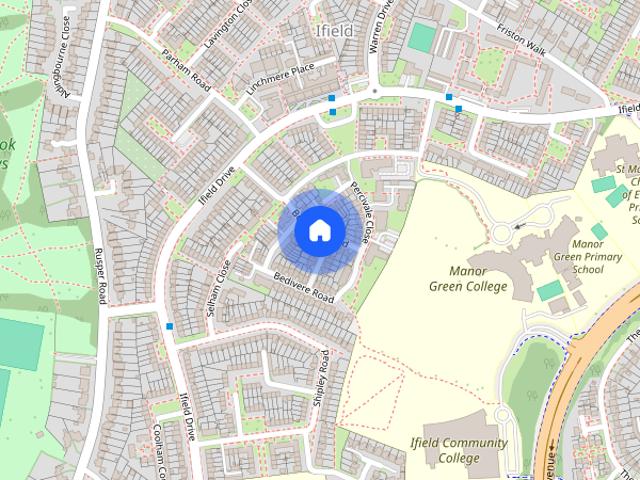 House for rent in Ifield, Crawley