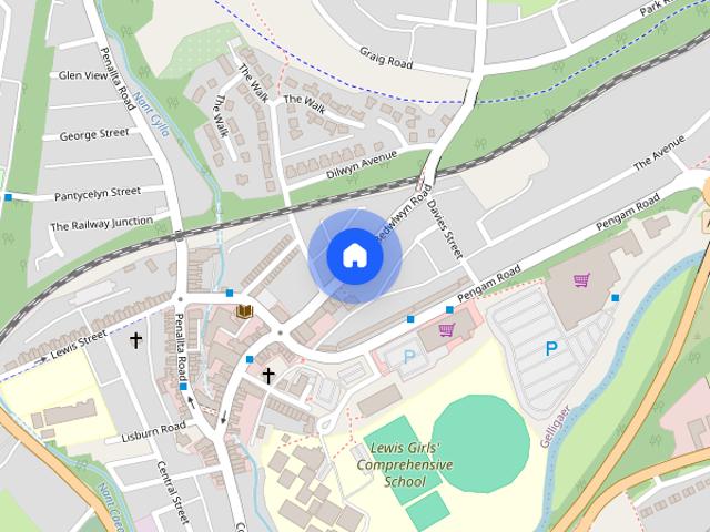 House for rent in Hengoed, Wales