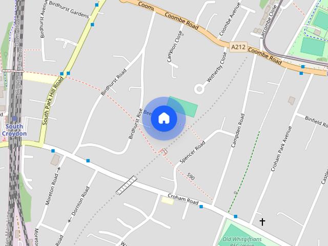 Apartment for rent in London Borough of Croydon, Cat Hill