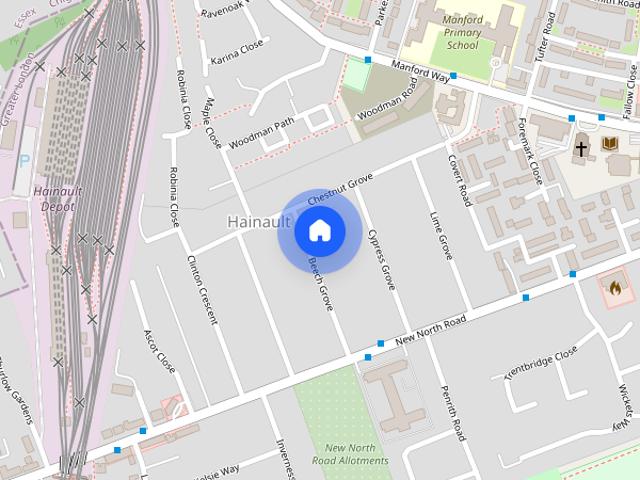 House for rent in Hainault, Greater London