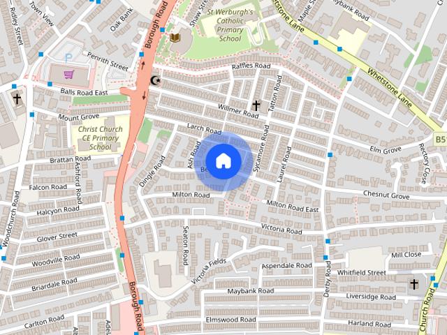 Room for rent in Claughton, Birkenhead