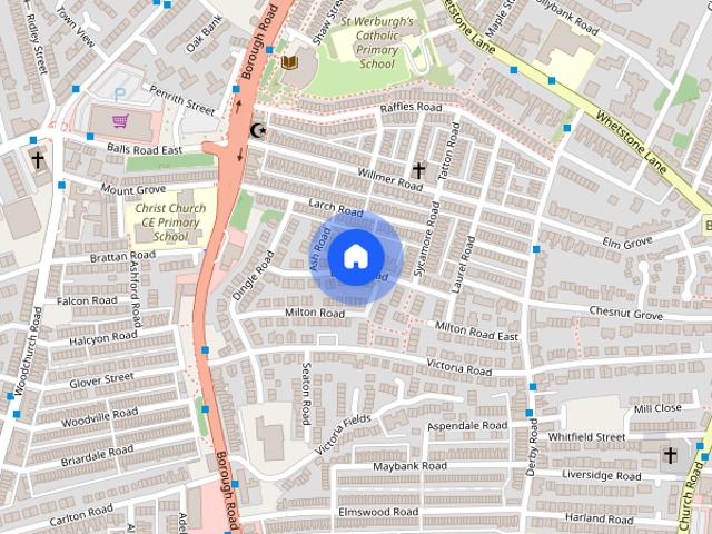 Room for rent in Claughton, Birkenhead