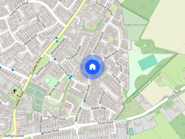 House for rent in North Horsham, Horsham