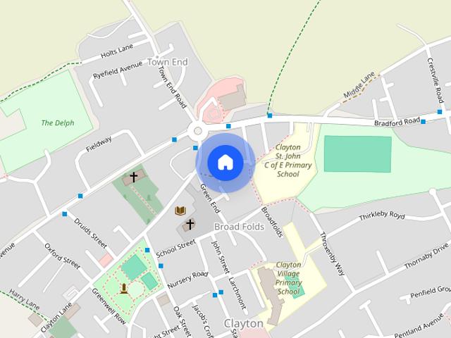 House for rent in Broad Folds, Clayton