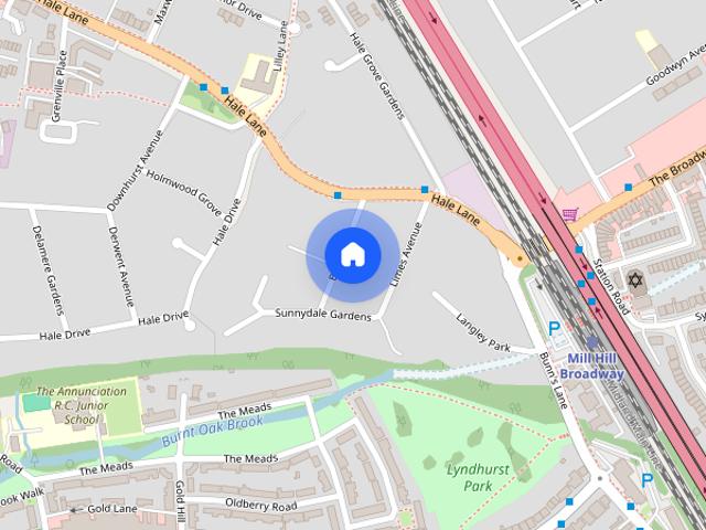 House for rent in The Hale, Greater London