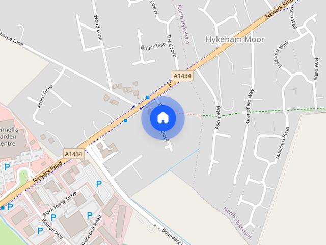 House for rent in Hykeham Moor, Ashby De La Launde