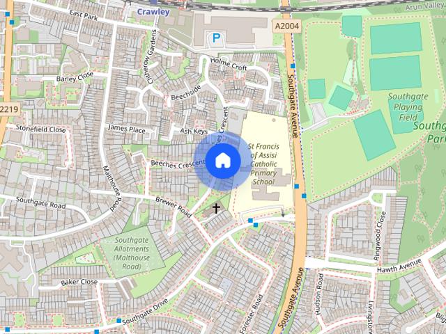 Apartment for rent in Tilgate, Crawley