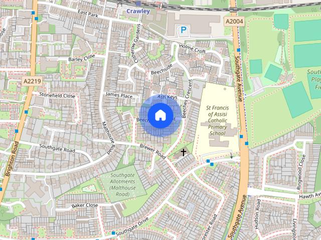 House for rent in Glynde, West Sussex