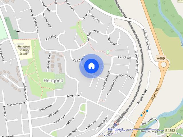 House for rent in Tredomen, Hengoed