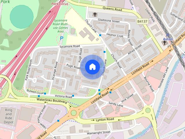 House for rent in Nechells, West Midlands