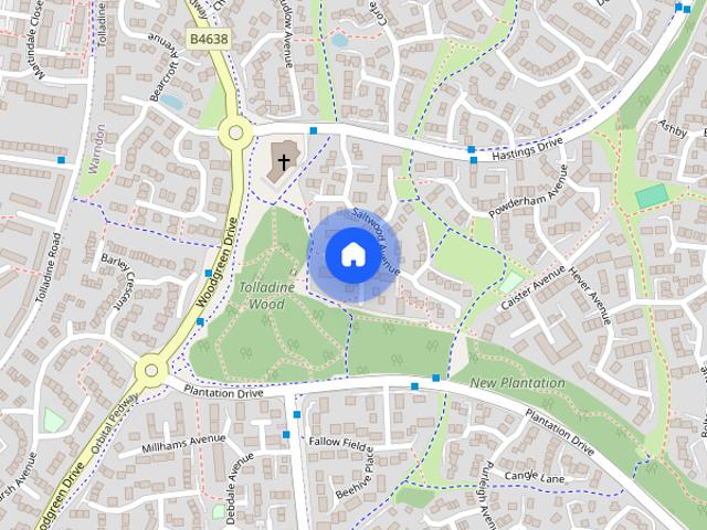House for rent in Warndon, Worcestershire