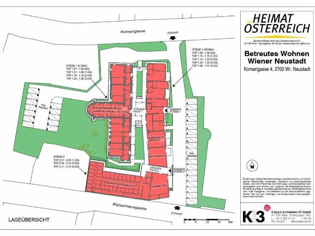 Apartment mieten in Musikantenviertel (Gartenstadt), Wiener Neustadt