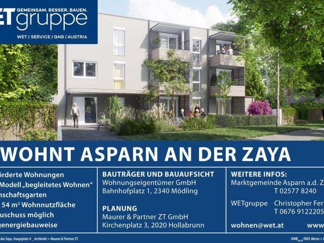 Apartment mieten in Asparn an der Zaya, Niederösterreich