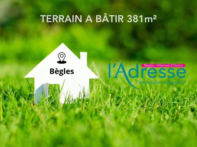 Terrain vente à Bègles